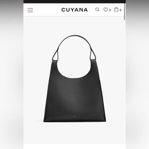 Cuyana double loop oversized tote